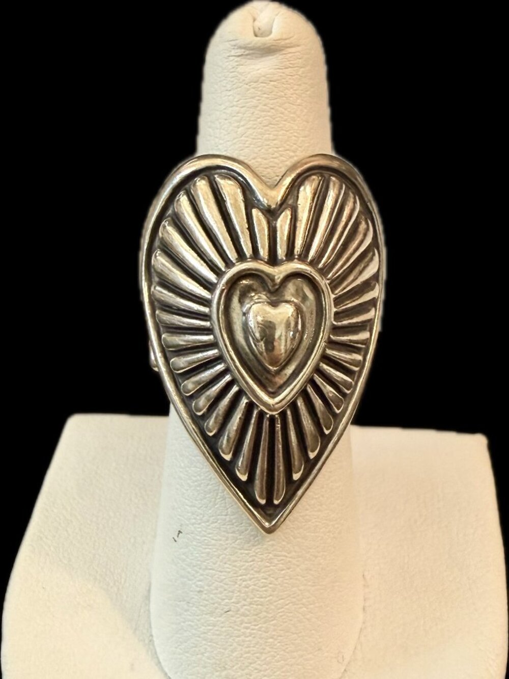 925 Heart ring by Carolyn Pollack